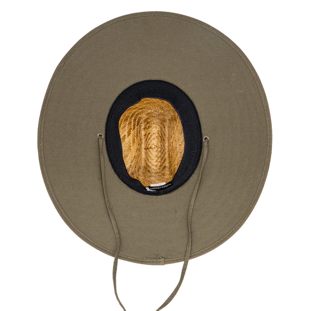 Flats Class Olive Straw Hat CA Richardson