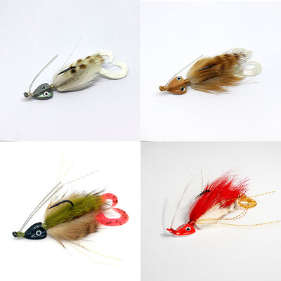 2nd Gen. Curl-Tail Redfish Jig- Clearwater Kit