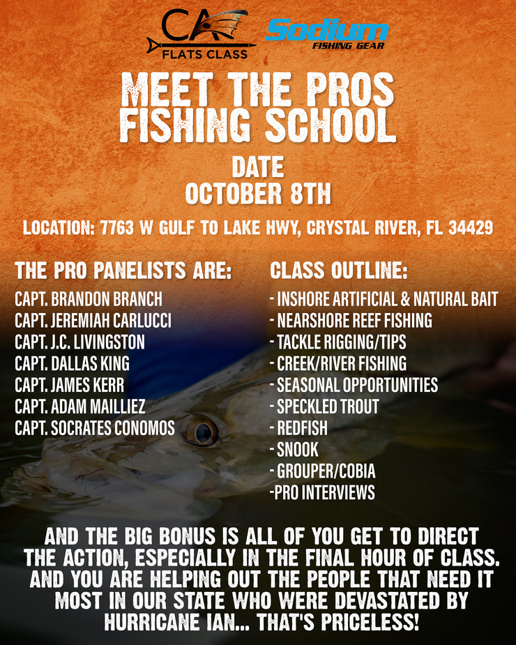 Meet The Pros Fishing School